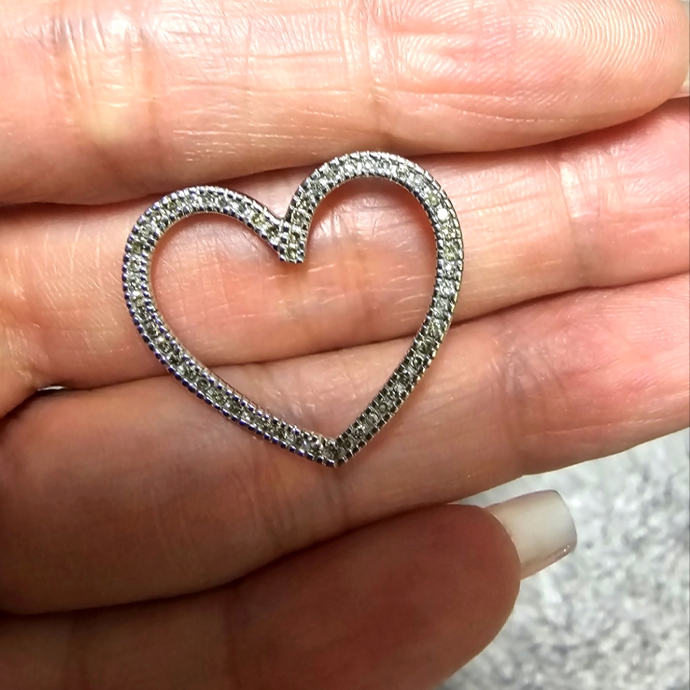 Diamond Heart Pendant
